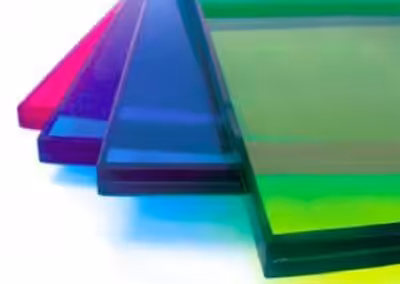 Gekleurd glas