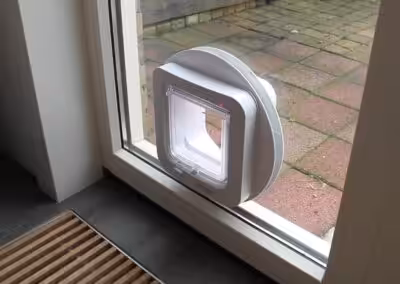 Kattenluik met microchip