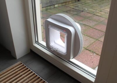 Kattenluik met microchip